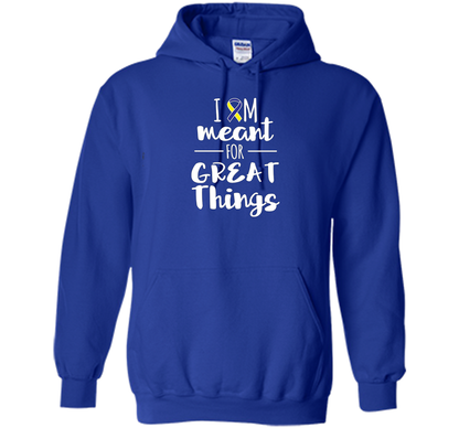 Premium Down Syndrome - I Am Meant For Great Things T-Shirt t-shirt Royal