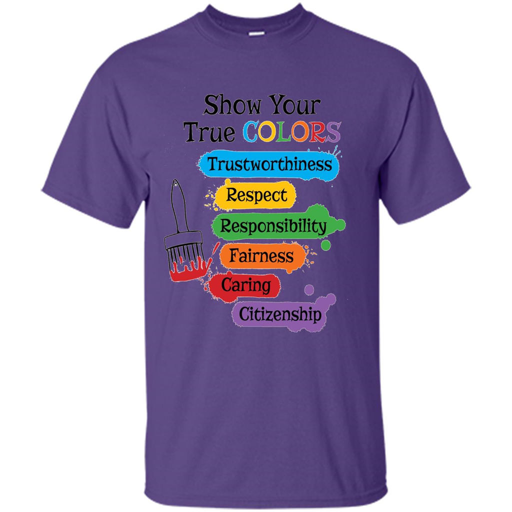 Show Your True Colors T-shirt Purple