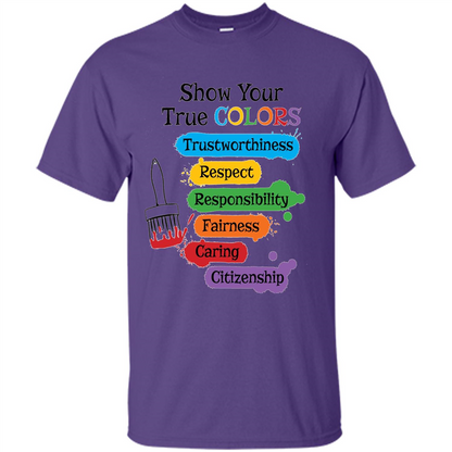 Show Your True Colors T-shirt Purple