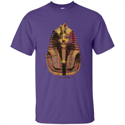 Distressed Pharoah T-shirt Purple