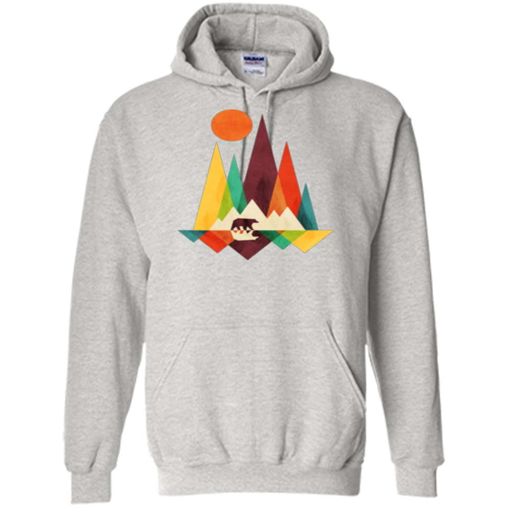 Mountain Bear T-shirt Ash