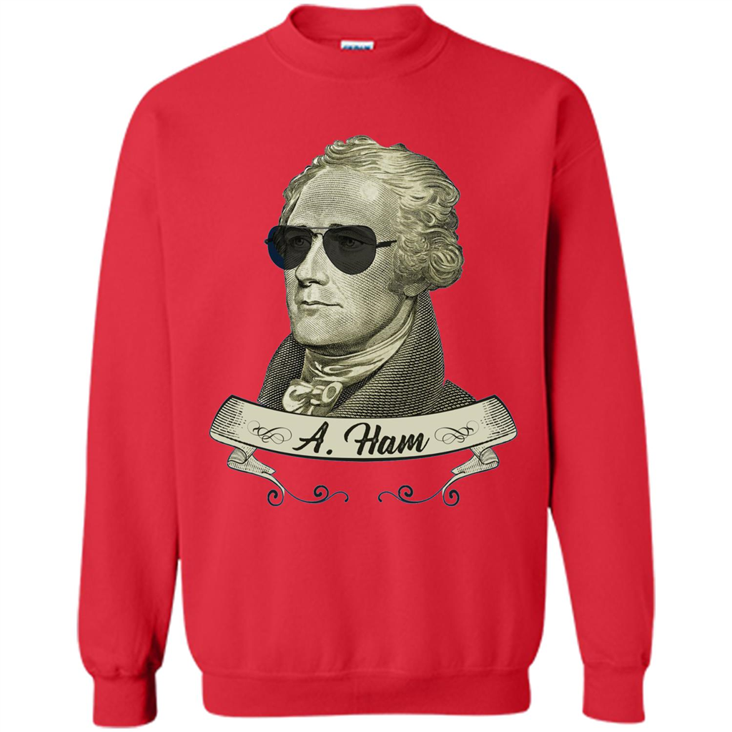 Cool Sunglasses T-shirt Funny Hamilton T-shirt Red