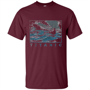 Titanic April 1912 T-Shirt Atlantic Ocean