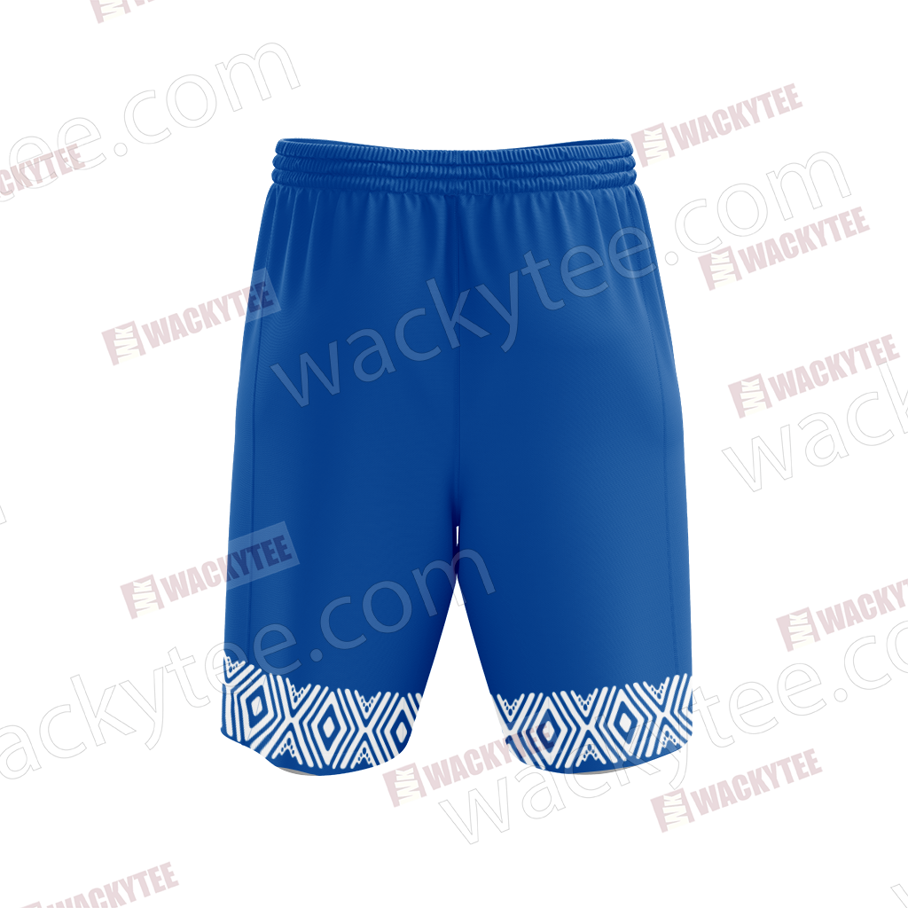 Naruto Uchiha Clan Symbol 3D Beach Shorts