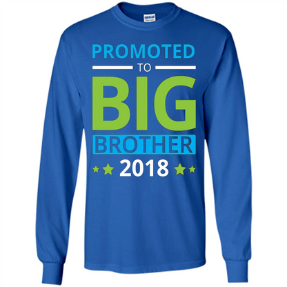 Brothers T-shirt Promoted to Big Brother 2018 T-shirt Royal