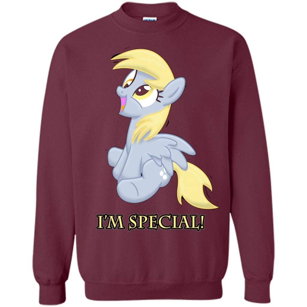 Cartoon Character T-shirt I'm special Maroon