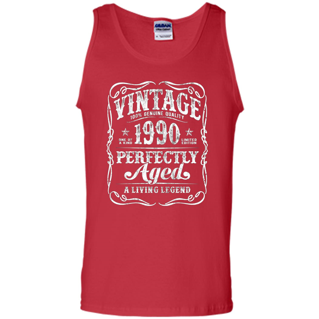 Vintage Legends Made in 1990 T-shirt Red