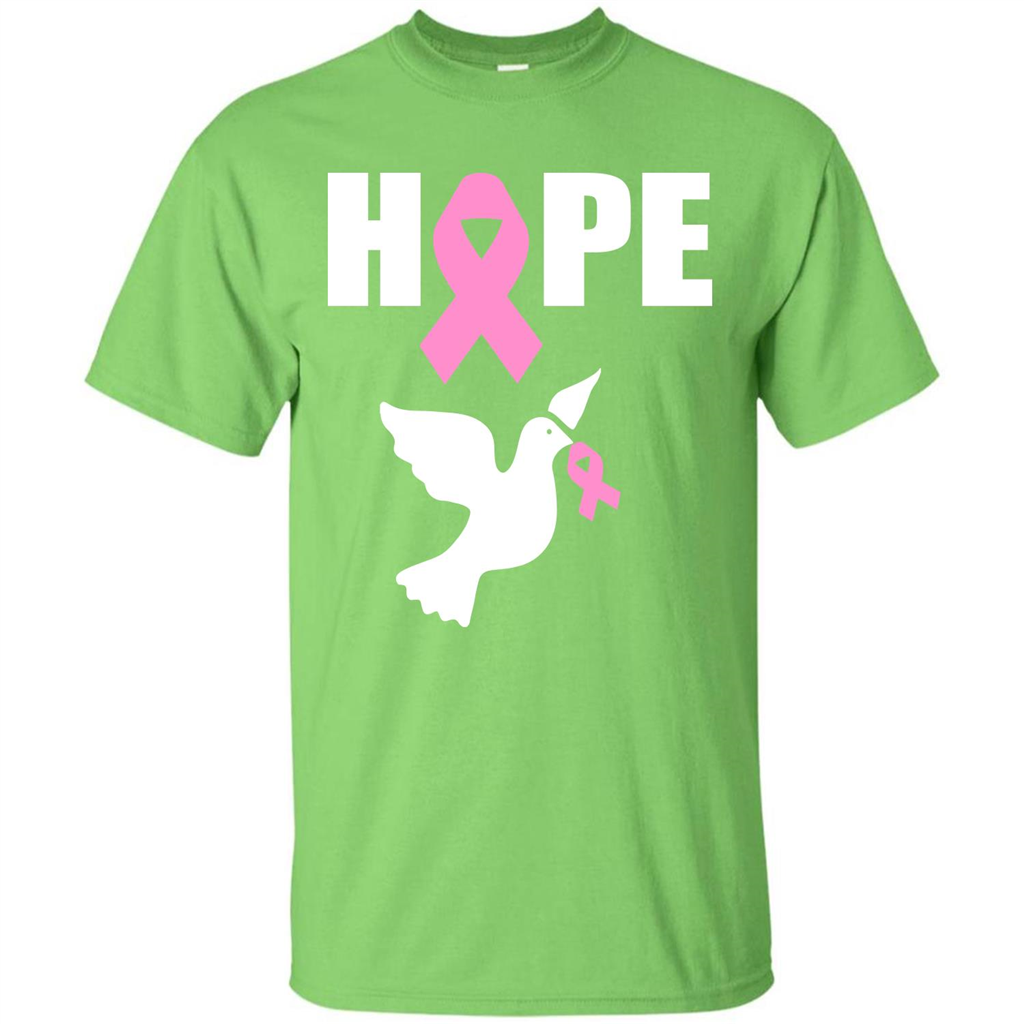 Cancer Awareness T-shirt Hope T-shirt Lime