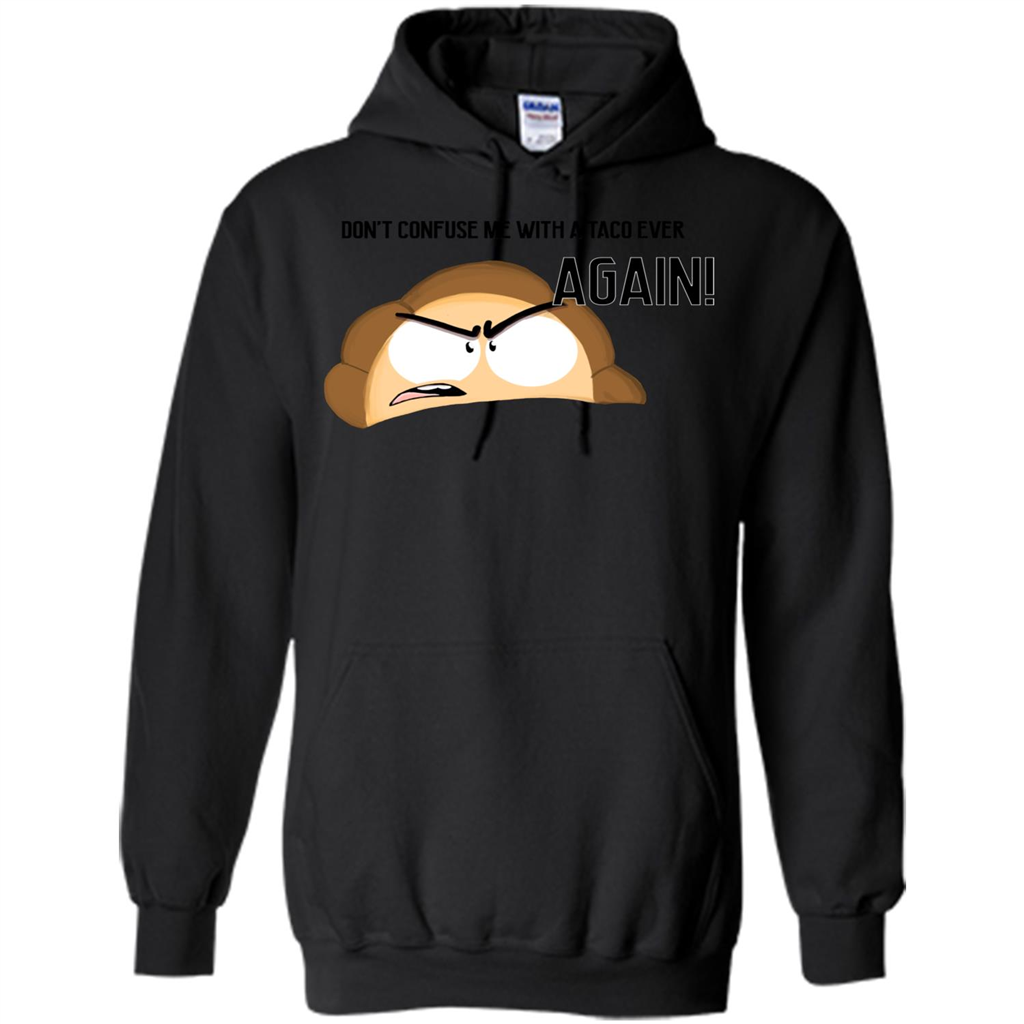Empanada T-Shirt Dont Confuse Me With A Taco Ever Again Black