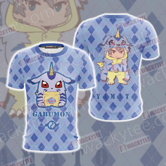 Digimon - Yamato New Style Unisex 3D T-shirt