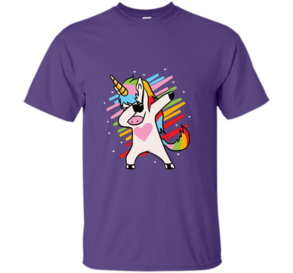 Dabbing Unicorn Shirt and Unicorn Dab T-Shirt shirt Purple