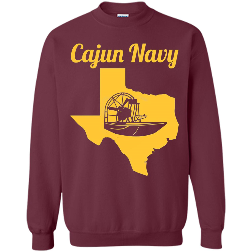 Cajun Navy T-shirt Texas Strong T-shirt Maroon