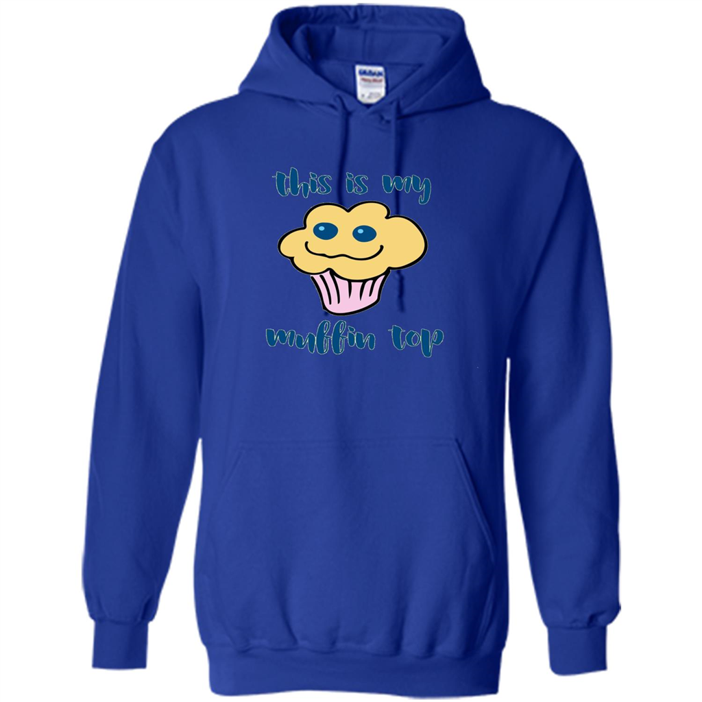 Baking T-shirt Funny This Is My Muffin Top T-Shirt Royal