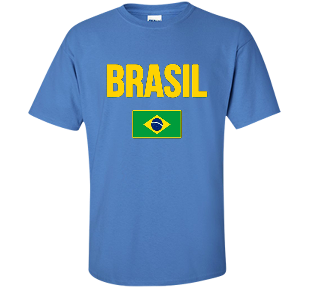 BRASIL T-shirt Brazilian National Country Flag Tee Camiseta cool shirt Iris