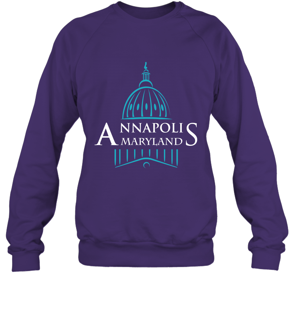 Anna Polis Maryland Shirt Sweatshirt Sweatshirt Purple