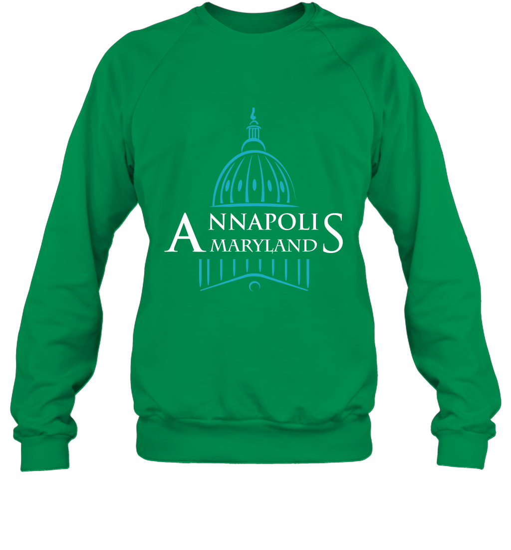 Anna Polis Maryland Shirt Sweatshirt Sweatshirt Irish Green