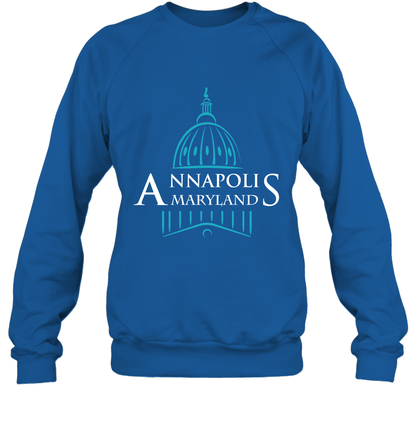 Anna Polis Maryland Shirt Sweatshirt Sweatshirt Royal