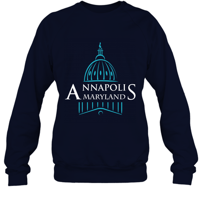 Anna Polis Maryland Shirt Sweatshirt Sweatshirt Navy