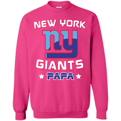 Football T-shirt New York Ny Giants Papa Heliconia