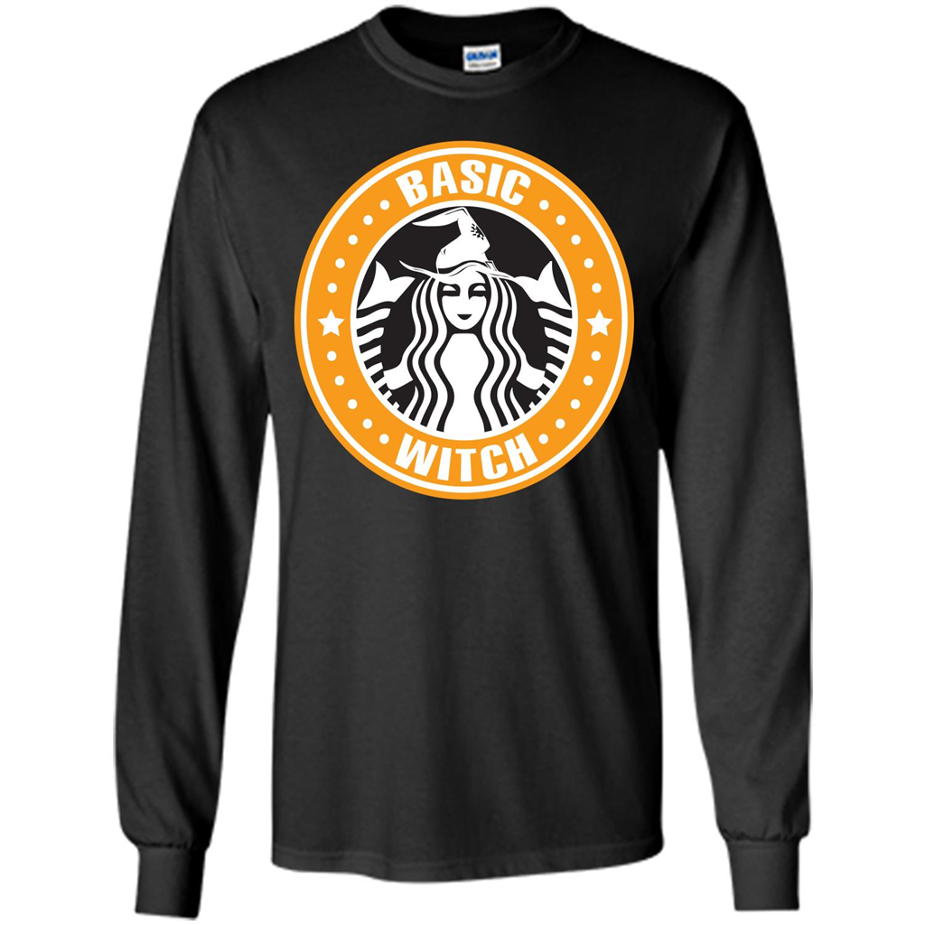 Halloween T-shirt Basic Witch T-shirt Black