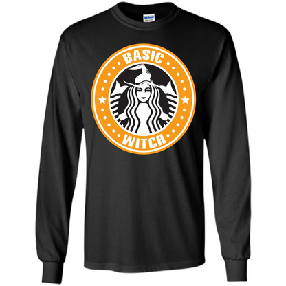 Halloween T-shirt Basic Witch T-shirt Black