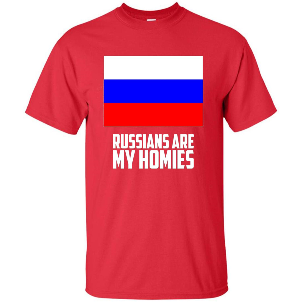 Russians Are My Homies T-shirt Red