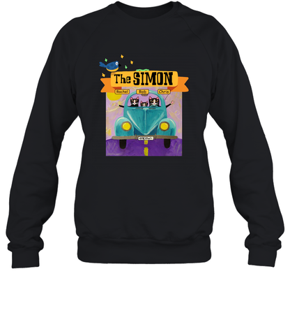 The Simon Family ( Customized Name ) Sweatshirt Sweatshirt Black