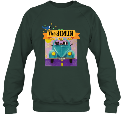 The Simon Family ( Customized Name ) Sweatshirt Sweatshirt Forest