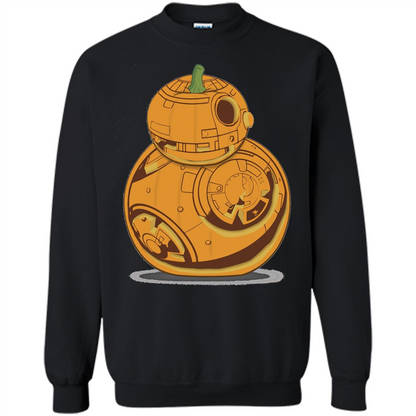 BB-8 Pumpkin Carving Halloween T-Shirt Black