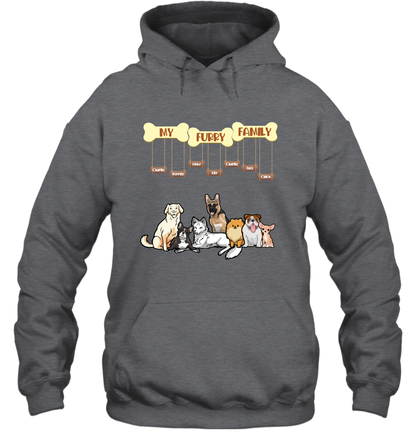 My Furry Family Hoodie Hoodie Dark Heather