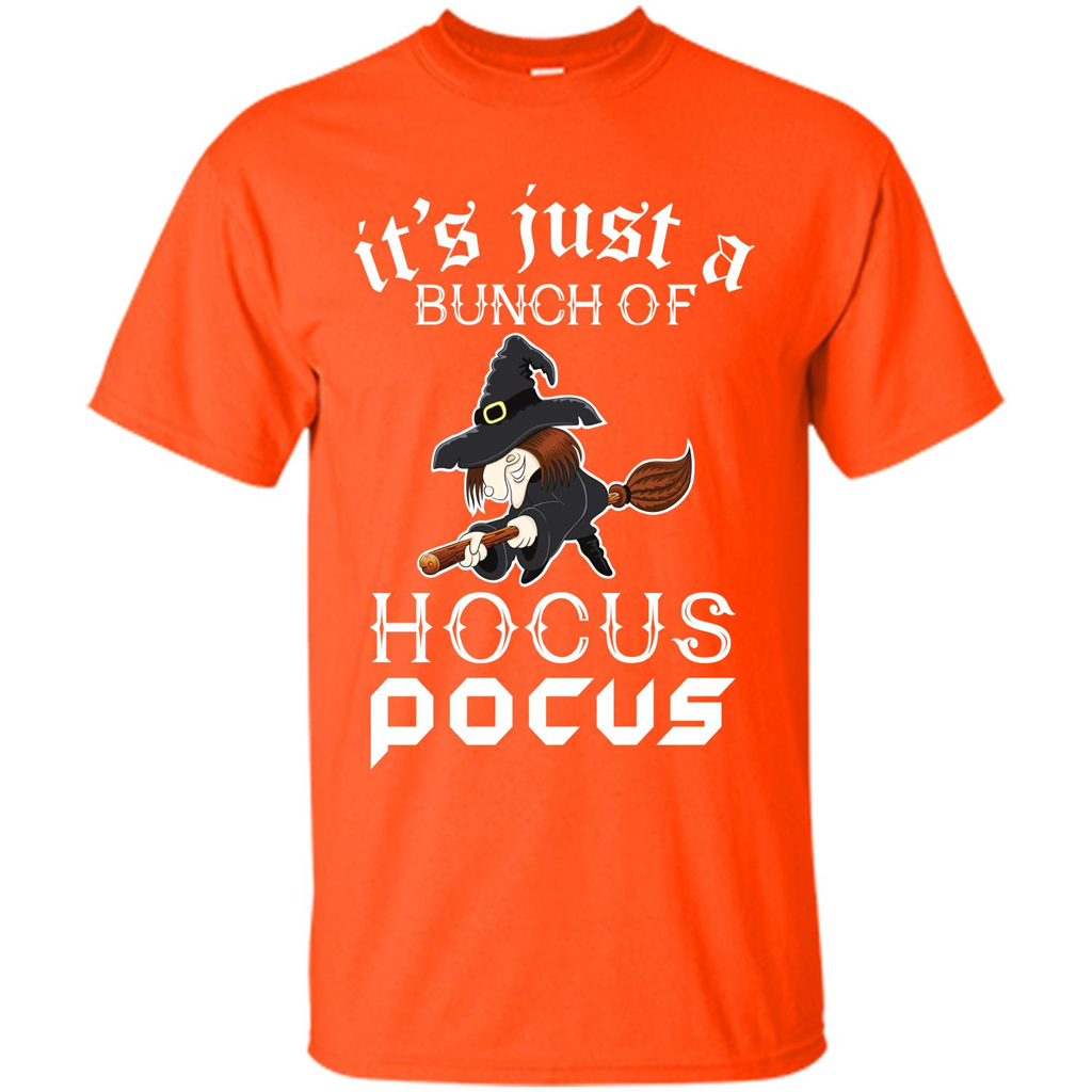 Movie T-shirt It’s Just A Bunch Of Hocus Pocus Orange