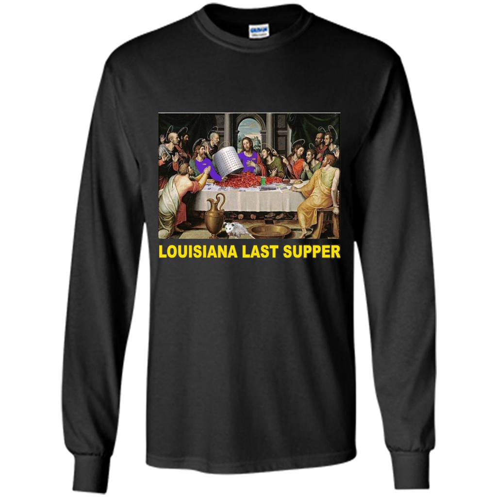 Louisiana Last Supper T-shirt Black