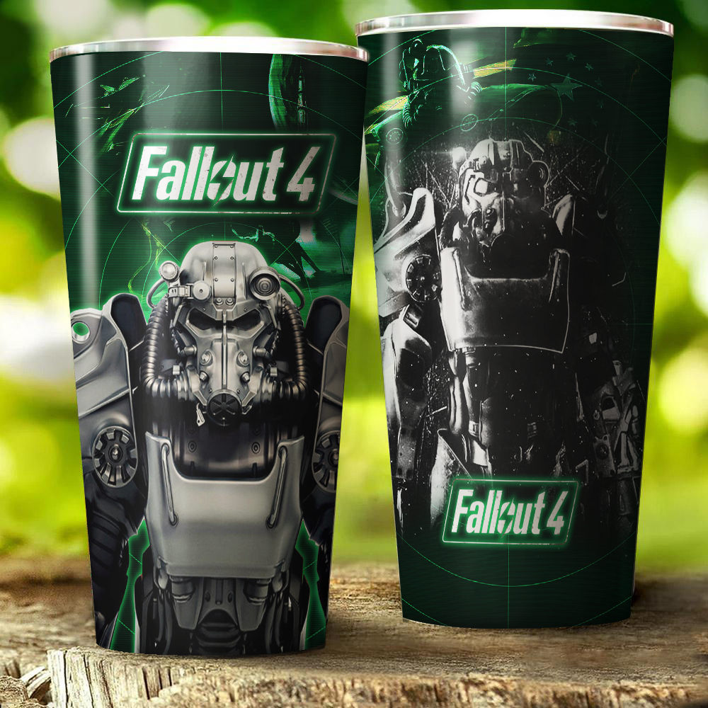 Fallout 4 Video Game Insulated Stainless Steel Tumbler 20oz / 30oz 30oz