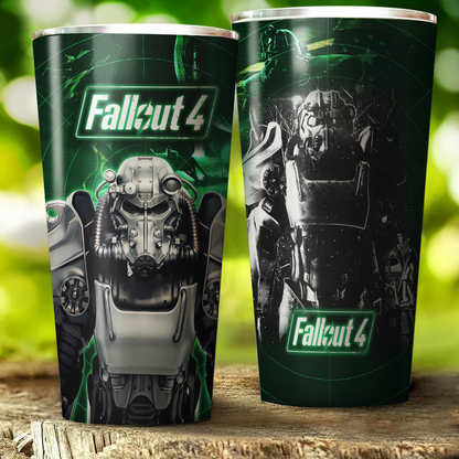 Fallout 4 Video Game Insulated Stainless Steel Tumbler 20oz / 30oz 30oz