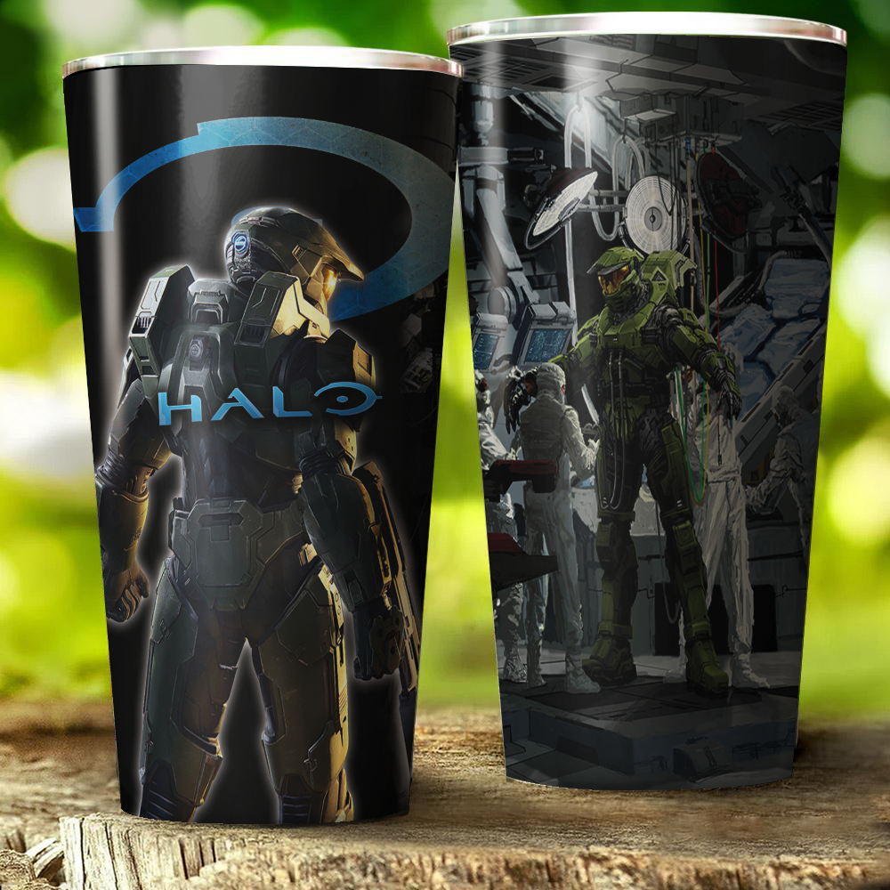 Halo Video Game Insulated Stainless Steel Tumbler 20oz / 30oz 30oz