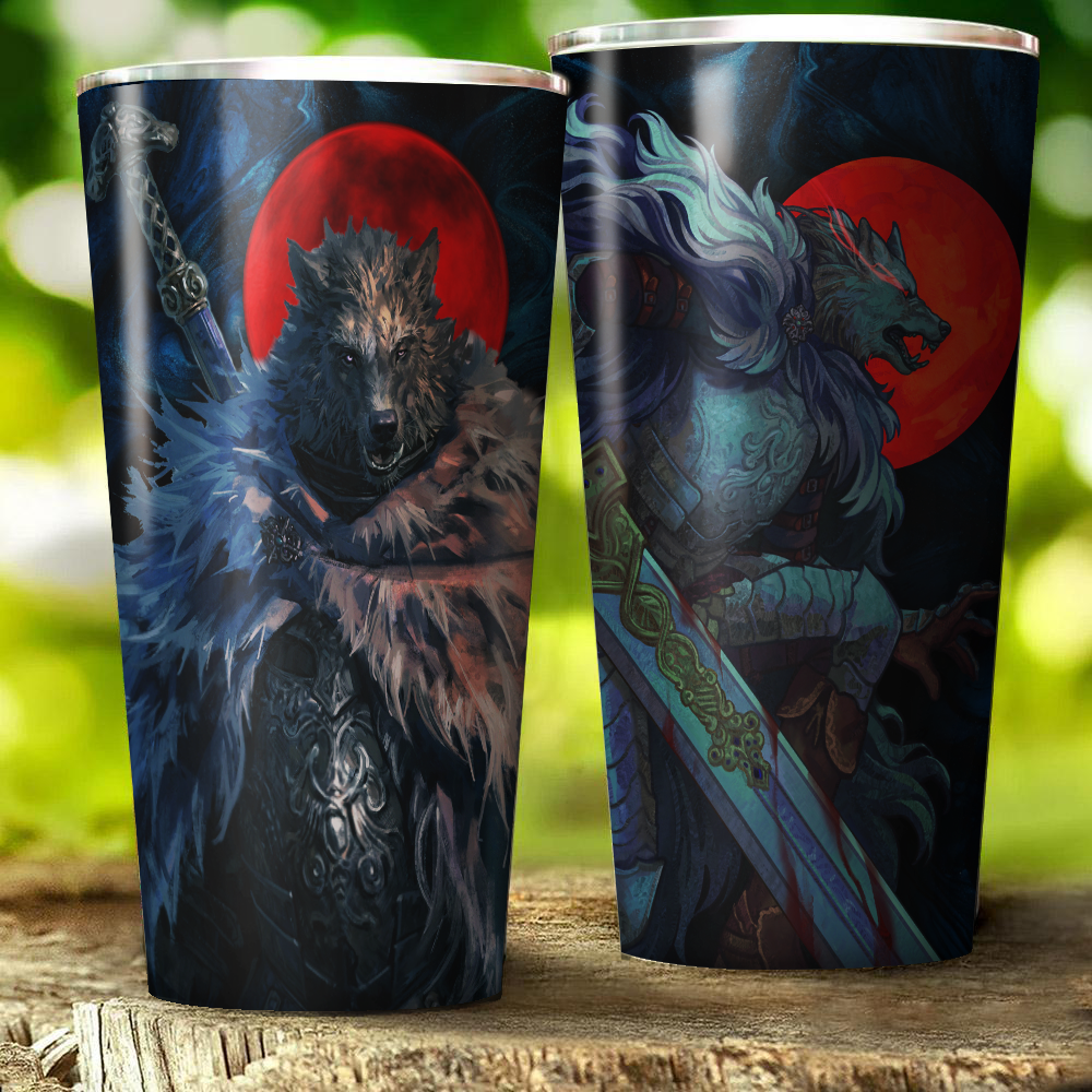 Elden Ring Blaidd Video Game Insulated Stainless Steel Tumbler 20oz / 30oz 30oz