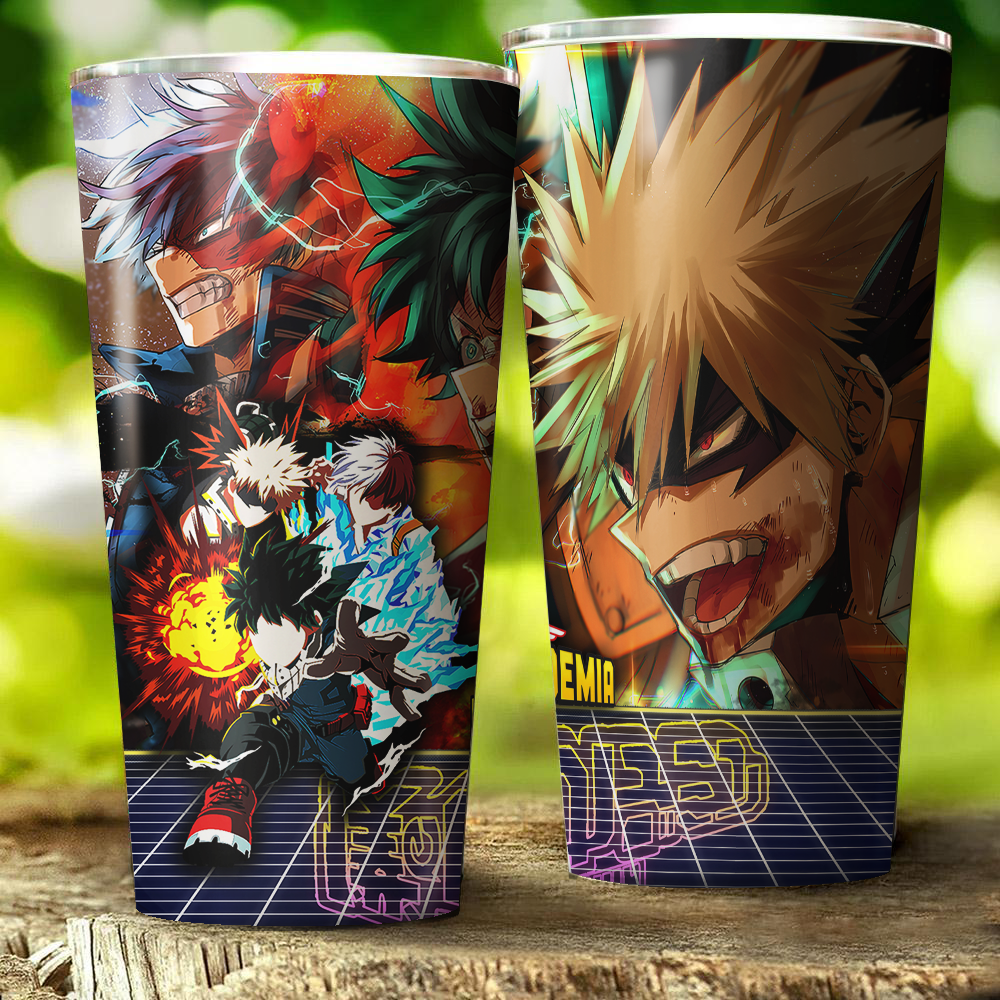 My Hero Academia Anime Manga Insulated Stainless Steel Tumbler 20oz / 30oz 30oz