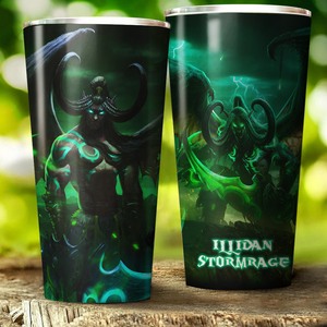 Illidan Stormrage World Of Warcraft Video Game Insulated Stainless Steel Tumbler 20oz / 30oz