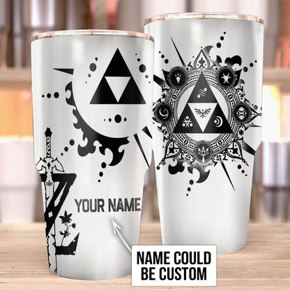 Personalized The legend of Zelda Tumbler 30oz (Curve)