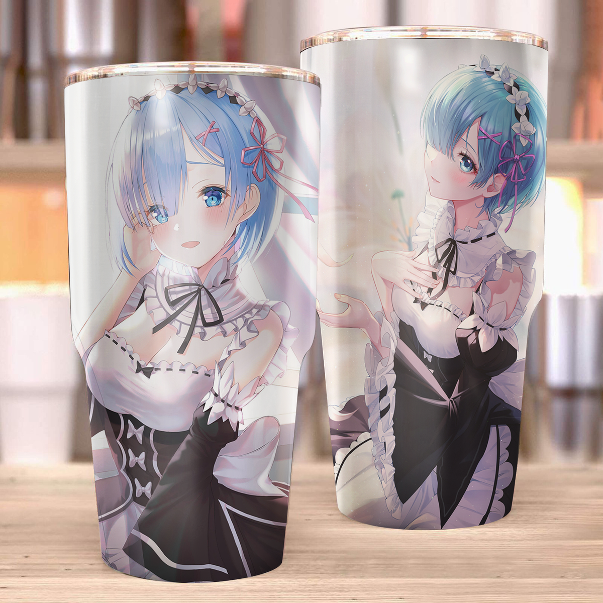 Rem Re:Zero Tumbler 30oz (Curve)