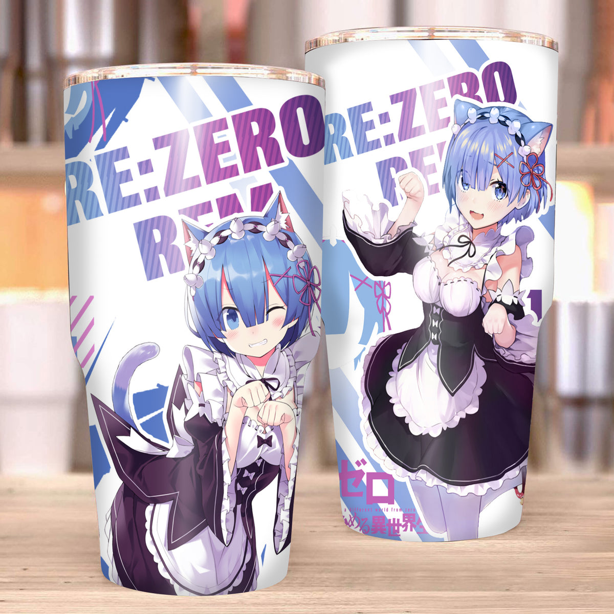 Rem Re:zero Tumbler 30oz (Curve)