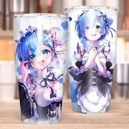 Rem Re:Zero Tumbler 30oz (Curve)