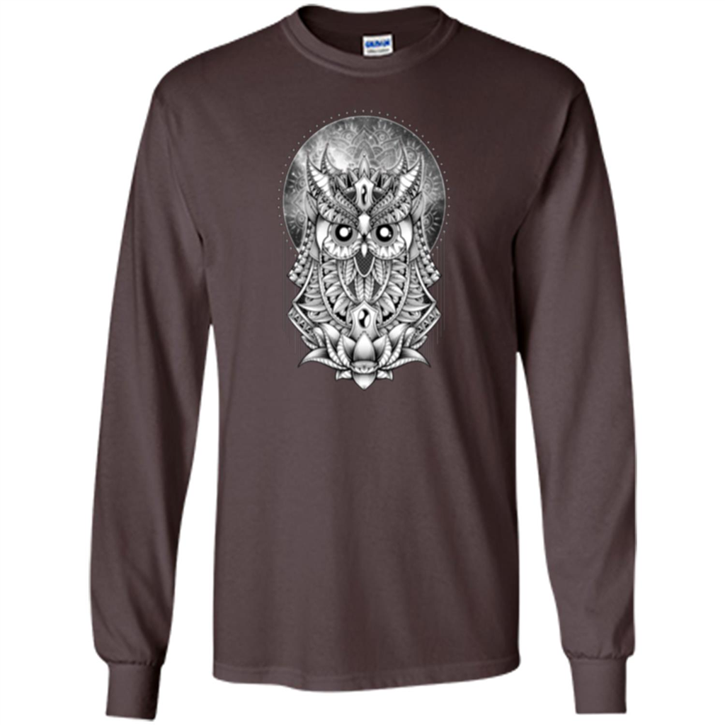 Venus Owl T-shirt Planet Dark Chocolate