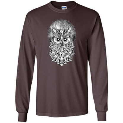 Venus Owl T-shirt Planet Dark Chocolate
