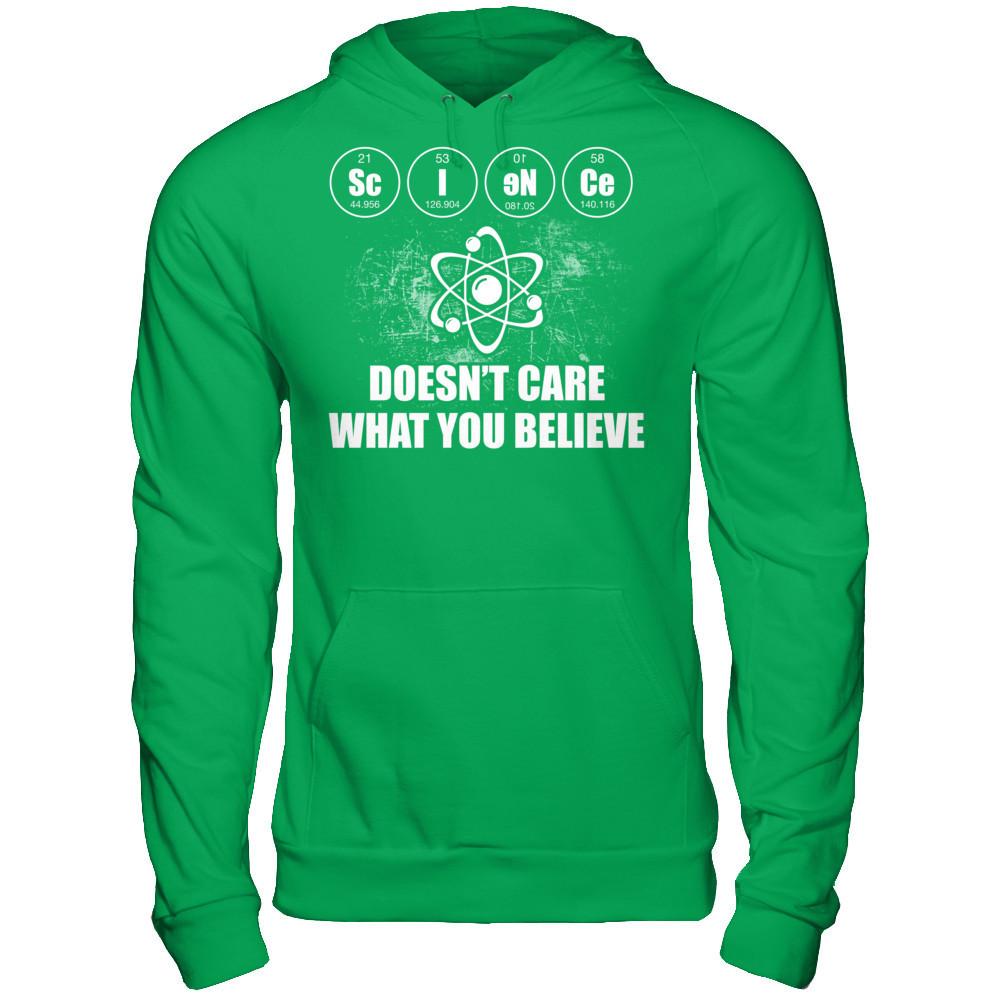 Science Doesn't Care What You Believe Gildan - Pullover Hoodie Irish Green