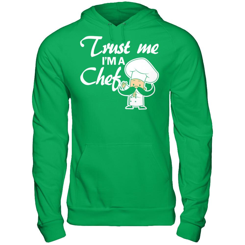 Trust Me I'm A Chef Gildan - Pullover Hoodie Irish Green