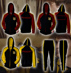 Harry Potter Triwizard Tournament (Diggory) Zip Up Hoodie