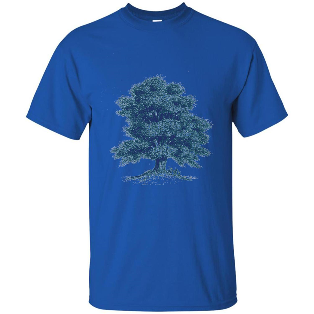 Maple Tree T-Shirt. Tree Natural Maple Tree T-shirt Royal