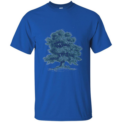 Maple Tree T-Shirt. Tree Natural Maple Tree T-shirt Royal