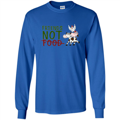 Friends Not Food T-Shirt Royal